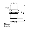 Ultrason Directe M30 ANA 0-10V P100-1000mm Teach 24Vdc / Câble 2m