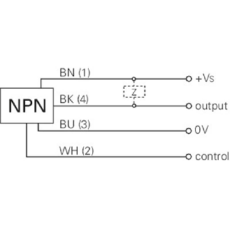 Capteur à ultrasons NPN NO 12-30VDC-Lire la description