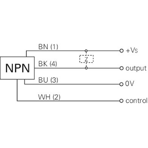 Capteur à ultrasons NPN NO 12-30VDC-Lire la description