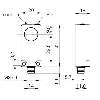 Ultrason Bar. reflex PNP NO P0-1000mm Teach 24VDC / M08 4P