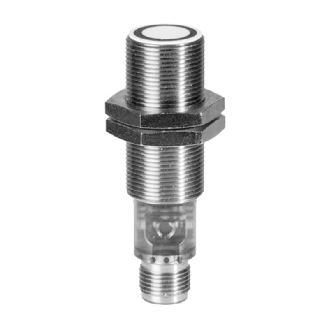 Ultrason Directe M18 Push-Pull P100-1000mm qTeach Laiton, M12 4P-Lire la description