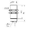 Ultrason Directe M30 NPN NO P200-1500mm Pot. 12-30VDC / Câble 2m
