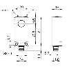 Ultrason Directe PNP NF P40-400mm Teach 12-30VDC / M08 4P