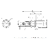 Ultrason Directe M30 ANA 4-20mA/0-10V P=350-5000mm Axial / M12 5P