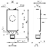 Ultrason Bar. reflex PNP NF P100-1000mm Pot. 12-30VDC / M12 4P