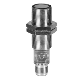 Ultrason Directe M18 ANA 4-20mA P20-1500mm qTeach IO-Link Inox M12 5P-Lire la description