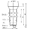 Ultrason Bar. reflex M30 PNP NO P0-3000mm Teach / M12 4P