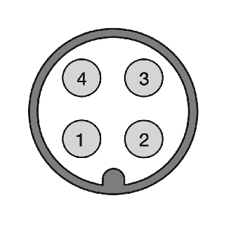 Ultrason Directe NPN+0-10V / M12 4P-Lire la description
