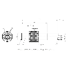 Ultrason Directe M18 ANA 4-20mA P30-400mm Axial / M12 5P