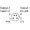 Ultrason Barrage (R) Push-pull IO-Link P=1m / M08 4P