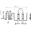 Ultrason Directe M30 NPN(x2) P200-1300mm NO/NF Axial 9-30Vdc / M12 5P