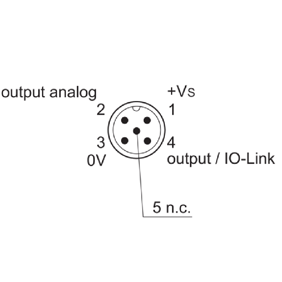 Radar de mesure de distance P=0.3-12m 4-20mA PushPull IO-Link, M12 5P-Lire la description