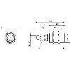 Ultrason Directe M30 ANA 4-20mA/0-10V P=200-2000mm Axial / M12 5P