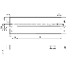 Fourche en U PNP/NPN E=5mm Prof=95mm IR / M08 4P