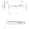 Fourche en U PNP/NPN E=2mm Prof=59mm Laser / M08 4P