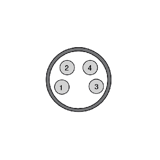 Fourche en U PNP/NPN E=2mm Prof=95mm Laser / M08 4P-Lire la description
