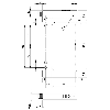 Fourche en U PNP/NPN E=80mm Prof=42mm IR / M08 4P