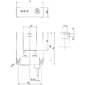 Fourche en U TRIAC-LO/DO,M12,Edge detect-Lire la description