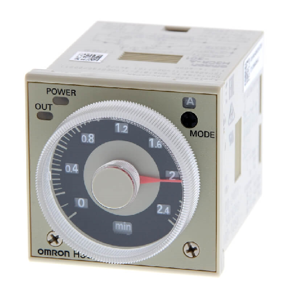 Minuterie 48x48 NPN/PNP Multi-Fct (0,05s-300h), 12-48VDC,24-48VAC/DC-Lire la description