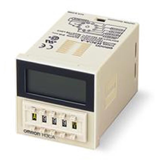 Minuterie 48x48 SPDT 3A-250VAC, Multi-fonction 24-240Vac/12-240Vdc-Lire la description