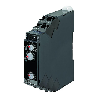 Minuterie 17,5mm DPDT, Multi-Fct, Push-in, DIN, 24-240VAC/DC-Lire la description