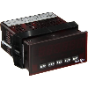 Minuterie 48x96 LED rouge 6dgts, IP65, 24Vac/11-36Vdc