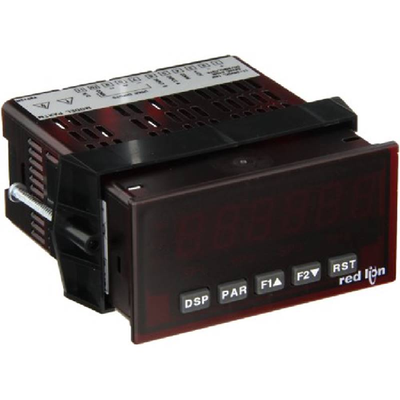 Minuterie 48x96 LED rouge 6dgts, IP65, 24Vac/11-36Vdc Minuterie 48x96 LED rouge 6dgts, IP65, 24Vac/11-36Vdc-Lire la description