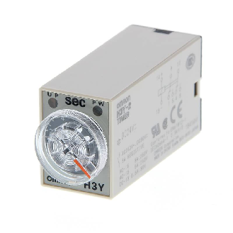 Minuterie DPDT 5A-250VAC On-Delay (30s), 24VAC-Lire la description