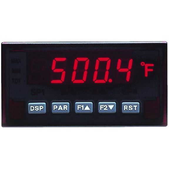 Minuterie 48x96 LED rouge 6dgts, IP65, 85-250Vac Minuterie 48x96 LED rouge 6dgts, IP65, 85-250Vac-Lire la description