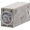 Minuterie DPDT 5A-250VAC 4 Fct (0.1s-10mn), 100-120VAC, 8 broches