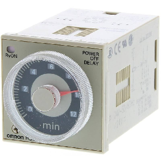 Minuterie 48x48 SPDT Ret. MHT (0.05-12s), 200-240VAC-Lire la description