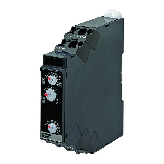 Minuterie 17,5mm SPDT, Multi-Fct, Push-in, DIN, 24-240VAC/DC Minuterie 17,5mm SPDT, Multi-Fct, Push-in, DIN, 24-240VAC/DC-Lire la description