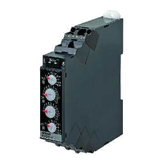 Minuterie 17,5mm SPDT, ON/OFF-Delay, Push-in, DIN, 24-240VAC/DC-Lire la description