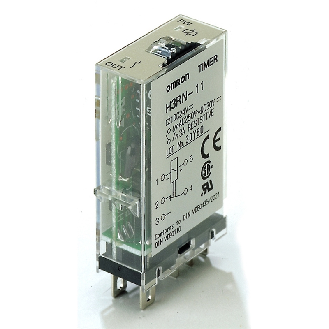 Minuterie SPDT 3A-250VAC 4 Fct (0.1s-10mn), 12VDC, 5 broches-Lire la description