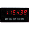 Temporisateur/Horloge 48x96, 6dgts 14mm rouge, 24Vac/11-36Vdc