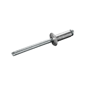 Rivets aveugles STANDARD  AL/ST - Tête plate - 5,0x35 mm 250 Pièces-Lire la description