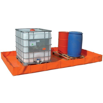 Bac rétention souple 500 PVC renforcé avec sac de transport-Lire la description