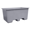 Bac PFV avec passage de fourches 400 litres gris