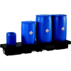 Bac de rétention fût-pe 220/4e (4 fûts de 220l)