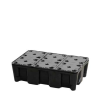 Bac labo rétention modulaire pe 25 avec caillebotis pe