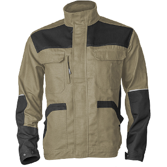 Coverguard - Veste de travail beige SMART CANVAS-Lire la description