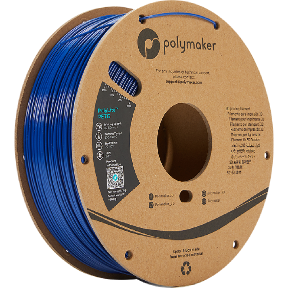 Filament PolyLite PETG Blue 1,75mm - 1kg-Lire la description