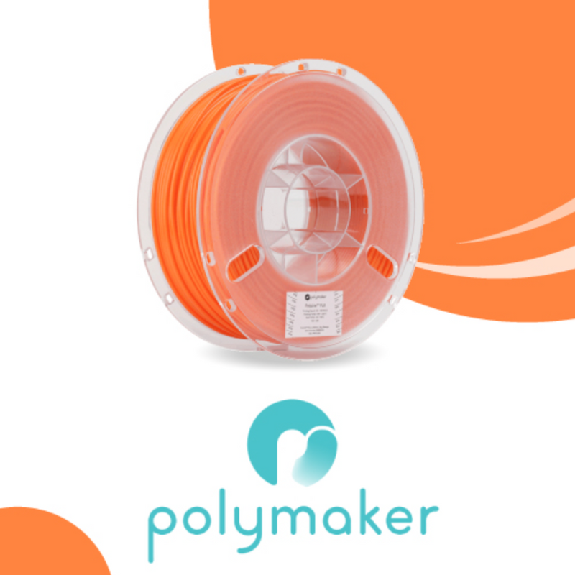 Filament PolyLite PETG 1,75mm - Orange-Lire la description