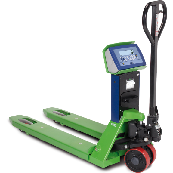 Transpalette peseur 2000 kg / 200 g-Lire la description