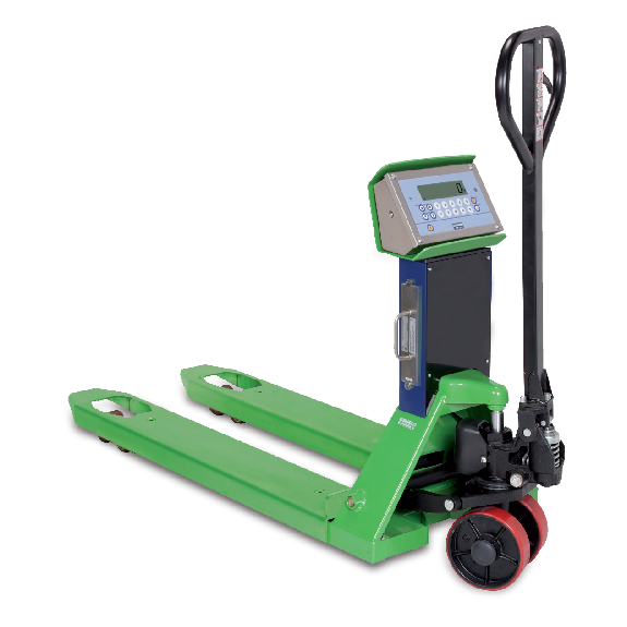 Transpalette peseur ATEX 2000 kg/0,2/0,5/1 kg-Lire la description