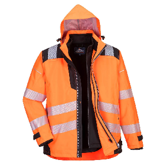 Portwest - Blouson 3-en-1 haute visibilité PW3-Lire la description