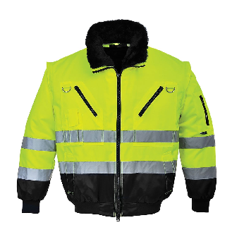 Portwest - Blouson pilote 3 en 1 HV - PJ50-Lire la description
