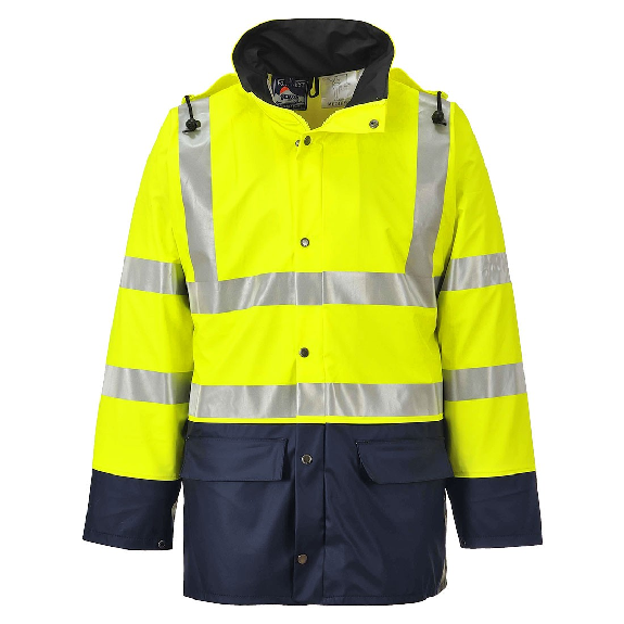 Portwest - Veste de pluie bicolore Sealtex Ultra HV - S496-Lire la description