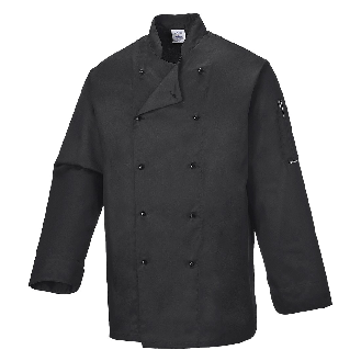 Portwest - Veste de cuisine manches longues et poignets réversibles-Lire la description