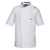 Portwest - Veste de chef manches courtes en tissu léger et transpirant